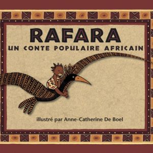 Couverture Rafara, livre pour enfant sur l'Afrique