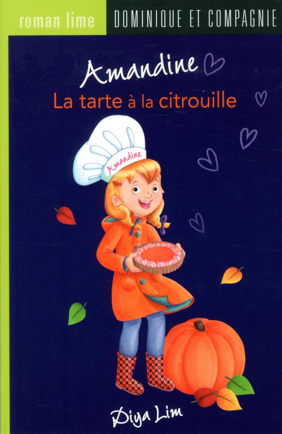 Amandine la tarte à la citrouille -livre jeunesse