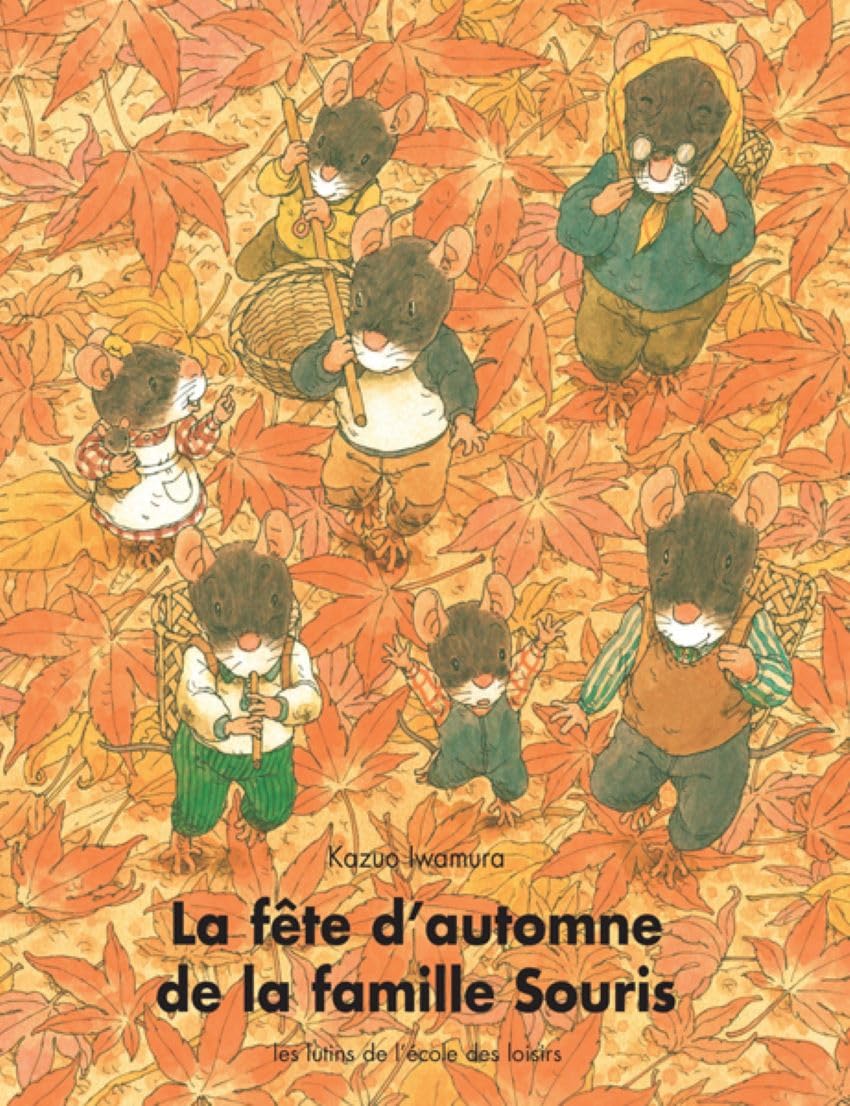La fête d'automne de la famille Souris - Livre enfant